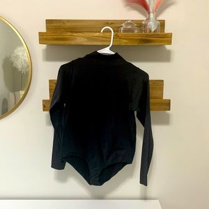 SKIMS essential mock neck long sleeve body suit